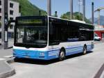 Bus Sarganserland Werdenberg - MAN Lion`s City Nr.312 SG 297504 in Sargans am 19.05.2014