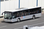 MAN Airport Tourbus gesehen in Düsseldorf am Flughafen 28.5.2016