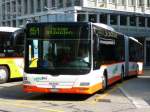 regio bus - MAN Lion`s City Gelenkbus Nr.43 SG 173250 in St.Gallen am 03.09.2008