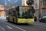 MAN Lions City BD-13360 von Postbus als Linie 4130 in der Amraser Straße in Innsbruck. Aufgenommen 12.4.2018.