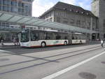 Regiobus Nr. 52 (MAN A40 Lion's City GL) am 29.7.2020 beim Bhf. St.Gallen