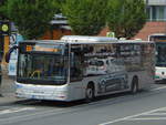 Omnibus Vogel / MIL-VR 888 / Aschaffenburg, Luitpoldstr. (Hst Stadthalle) / MAN Lion's City / Aufnahemdatum: 02.07.2020 / Werbung: Wolfert Gruppe