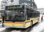 STI - MAN Lion`s City Bus Nr.114 BE 700114 unterwegs auf der Linie 3 in Thun am 12.12.2008