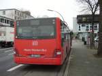 Ein MAN Lions City von DB Rhein Neckar Bus am 24.02.11 in Heidelberg