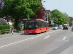 Ein MAN Lions City des DB Rhein Neckar Bus in Neckargemnd am 21.04.11