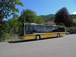 MAN Bus der STI mit der Betriebsnummer 113 an der Schifflndte in Thun.