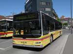MAN Bus der STI mit der Betriebsnummer 130 am Bahnof Thun. Die Aufnahme stammt vom 18.05.2011.