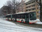 Regiobus, Gossau - Nr. 43/SG 173'250 - MAN am 15. Februar 2012 beim Bahnhof Gossau