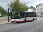 MAN Niederflurbus 3. Generation (Lion's City) auf der Linie 439 nach Dortmund Husen an der Haltestelle Dortmund Aplerbeck Marktplatz.(11.7.2012)
