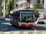 Stadtbus Frauenfeld - MAN Lion`s City TG  158097 unterwegs auf der Linie 1 in Frauenfeld am 08.05.2013