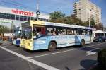 Rumnien / Ploiesti: MAN- Bus mit der Nummer 3030 am Sdbahnhof. Aufgenommen Anfang September 2013.