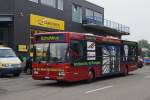 SCHUHBUS: Alter Mercedes Stadtbus als  SCHUHBUS  in Riedholz unterwegs am 15.