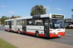 Bus Rodewisch / Bus Vogtland: Mercedes-Benz O 405 G - Gelenkbus mit einflügeliger Vordertür (V-KV 439) der Göltzschtal-Verkehr GmbH Rodewisch (GVG), aufgenommen im Oktober 2019 am