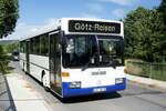 Bus Oberfranken / Bus Bayern: Mercedes-Benz O 405 (LIF-GR 92) vom Omnibusbetrieb Gtz-Reisen, aufgenommen im Juli 2023 in Maineck, einem Gemeindeteil der Gemeinde Altenkunstadt (Landkreis Lichtenfels).