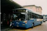 Aus dem Archiv: ACT Lugano - Nr. 55/TI 179'335 - Mercedes O 405 (ex Nr. 25) am 13. Juli 1998 beim Bahnhof Lugano