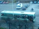 Wegen eines Rohrbruchs am Diensatg so gegen 13:30 in der bonner City eine haltestelle vor Bonn HBF an der Bus und Bahn Haltestele Thomas-Mann-Strae.Oben zusehen ist ein Bus der SWB mit Wagennumer