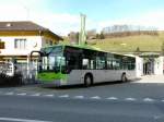 BLS - Mercedes Citaro  Nr.8  BE  652276 vor dem Bahnhof in Huttwil am 22.02.2014