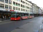 VB Biel - Mercedes Citaro Nr.148  BE  572148 unterwegs auf der Linie 7 in der Stadt Biel am 20.12.2014