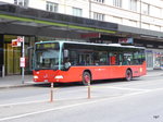VB Biel - Mercedes Citaro Nr.125  BE 560125 unterwegs auf der Linie 7 in der Stadt Biel am 19.06.2016
