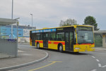 Mercedes Citaro der BLT, mit der Betriebsnummer 45, auf der Linie 37, fährt zur Haltestelle St. Jakob. Die Aufnahme stammt vom 04.08.2016.