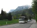 Mercedes Citaro als Linie D zwischen den Haltestellen Mühlenweg und Arzl Kalkofenweg unterwegs zum Kurhaus Hall i. T. Bus Nr. 902 der Innsbrucker Verkehrsbetriebe. Ab 2.5.2016 verkehrt diese Linie als  501 . Aufgenommen 26.4.2016.