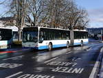 VBL - Mercedes Citaro Nr.139  LU 199439 unterwegs auf der Linie 23 vor dem Bahnhof in Luzern am 09.12.2017