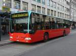 VB Biel - Mercedes Citaro Bus Nr.124  BE 560124 eingeteilt auf der Linie 6 unterwegs in Biel am 08.11.2008