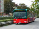 VB Biel - Mercedes Citaro Nr.152 BE 572152 unterwegs auf der Linie 2 in der Stadt Biel am 19.09.2009