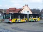 Paduaallee : Citaro Gelenkbus Nr 122 von Tuniberg Express am 09/03/10.