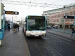 Ein RNV Bus am Heidelberger Hbf am 27.11.10