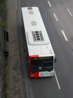 Das Bild zeigt einen Mercedes Benz Bus aus Merzig im Saarland. Das Foto habe ich am 19.07.2011 an der Schlomauer in Saarbrcken gemacht.