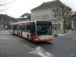 BSU - Mercedes Citaro  Nr.44  SO  143444 unterwegs auf der Linie 1 in Solothurn am 29.01.2013