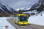Normalerweise sind die Skibusse zur Standseilbahn  Pitzexpress  strker ausgelastet, doch am 19.3.2013 wurde der Skibetrieb wegen einer Stromabschaltung bereits um 12:30 Uhr eingestellt
