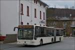 . Mercedes Benz  Citaro Gelenkbus aufgenommen am Bahnhof in Kreuztal am  22.03.2014.