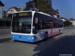 Der CitaroII  Nr. 56 ''Leica'' ist der neuste Bus der Rheintalbus AG, am 28.7.08 steht er beim Bhf. St. Margrethen.