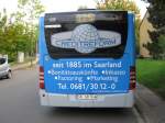 Citaro Bus von Saarbahn und Bus  auf dem Saarbrcker Rodenhof.