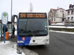 Dieses Foto zeigt einen neuen Citaro Bus von Saarbahn und Bus.