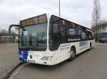 Das Foto zeigt einen Citaro Bus mit Ford Werbung. Aufgenommen habe ich das Bild am 13.03.2011 in Saarbrcken Brebach.