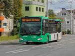 Graz. Graz Linien Wagen 96 ist hier am 12.10.2020 als Linie 76U zu sehen.