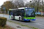 Regiobus Potsdam Mittelmark - Mercedes-Benz MB Citaro C2, Linie 626 in Teltow,  November 2021.