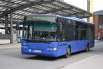 Vestische 2287 (RE VS 2287) mit Blauem Lack.24.3.2010  Der Bus machte mal Werbung fr die Volksbank und hat seinen Blauen Lack behalten.
