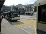 FART-Solaris Urbino an der Haltestelle beim Bahnhof Locarno am 29.7.15