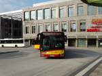 Neuer HSB Solaris Urbino 18 Wagen 82 am 10.03.16 in Hanau auf der Linie 10
