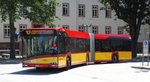 HSB Solaris Urbino 18 Wagen 81 am 23.06.16 in Hanau Freiheitsplatz