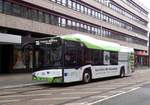 Solaris E-Bus. Aufgenommen in Hannover während der Tram und Bus Parade anlässlich der 125 Jahr Feier der Üstra Hannover. Aufnahme vom 25.05.2017