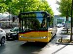 Postauto - Solaris Bus  BE 610537 unterwegs in Interlaken am 16.08.2008