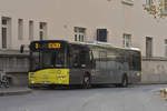 Bozen: Solaris Urbino Bus Nr. 408 der SASA der Linie 3 an der Endhaltestelle Stazione Bolzano - Bahnhof Bozen. Aufgenommen 2.12.2017.
