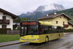 Solaris Urbino von  Dödlinger Touristik GmbH KB-874CU als Linie 8302 nahe der Haltestelle Hochfilzen Bahnhof.