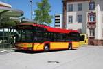 HSB Solaris Urbino 12 Wagen 20 am 28.06.19 in Hanau Freiheitsplatz
