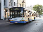 Swinemünde am 31. August 2019, Stadtbus Solaris Urbino.
